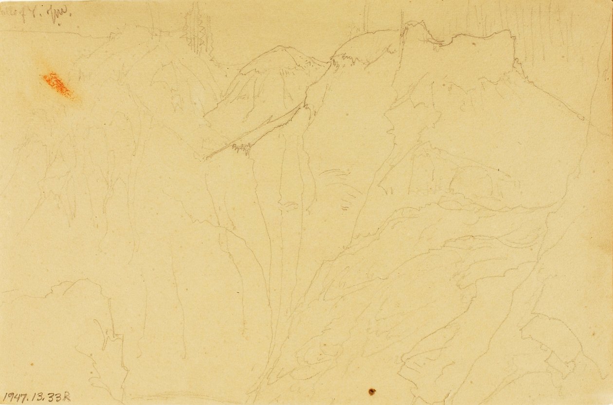 Falls of Yellowstone by Thomas Moran