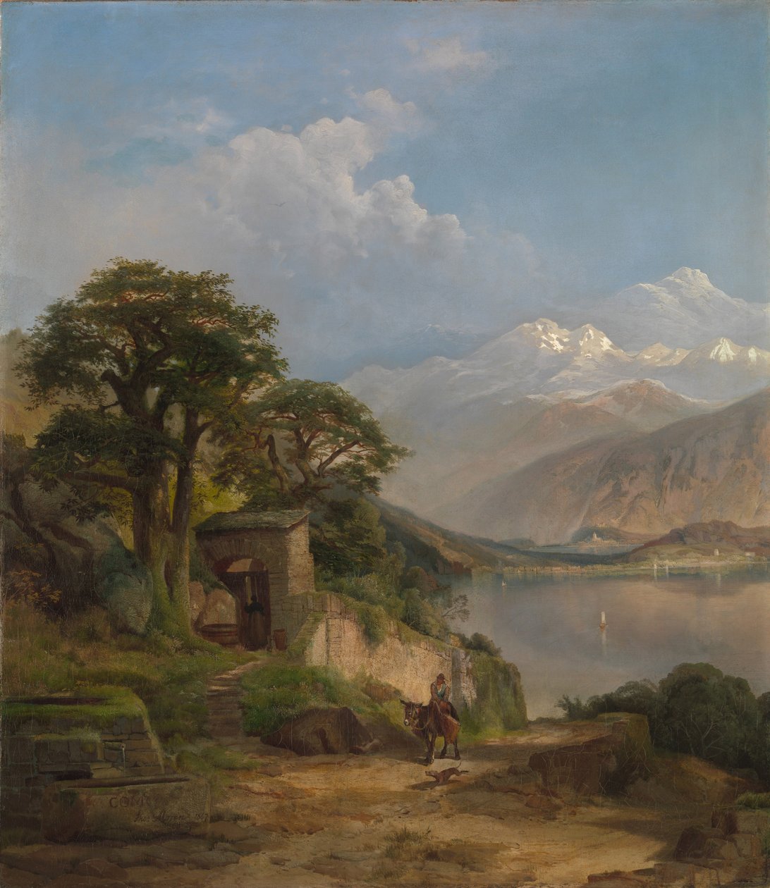 Lake Como by Thomas Moran