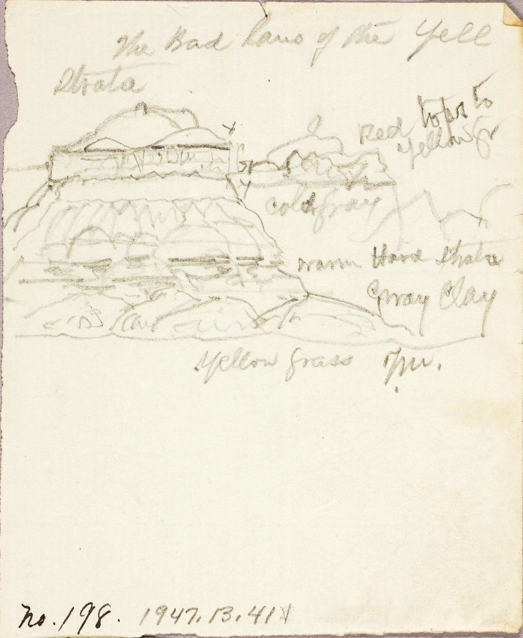 The Bad Lands of the Yellowstone by Thomas Moran