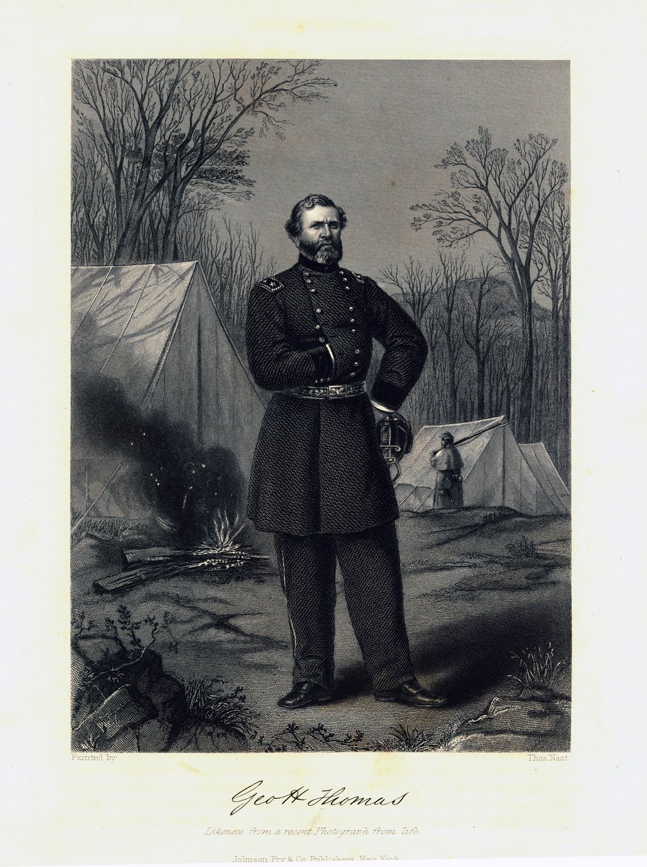 Gen. George H. Thomas (Union) by Thomas Nast