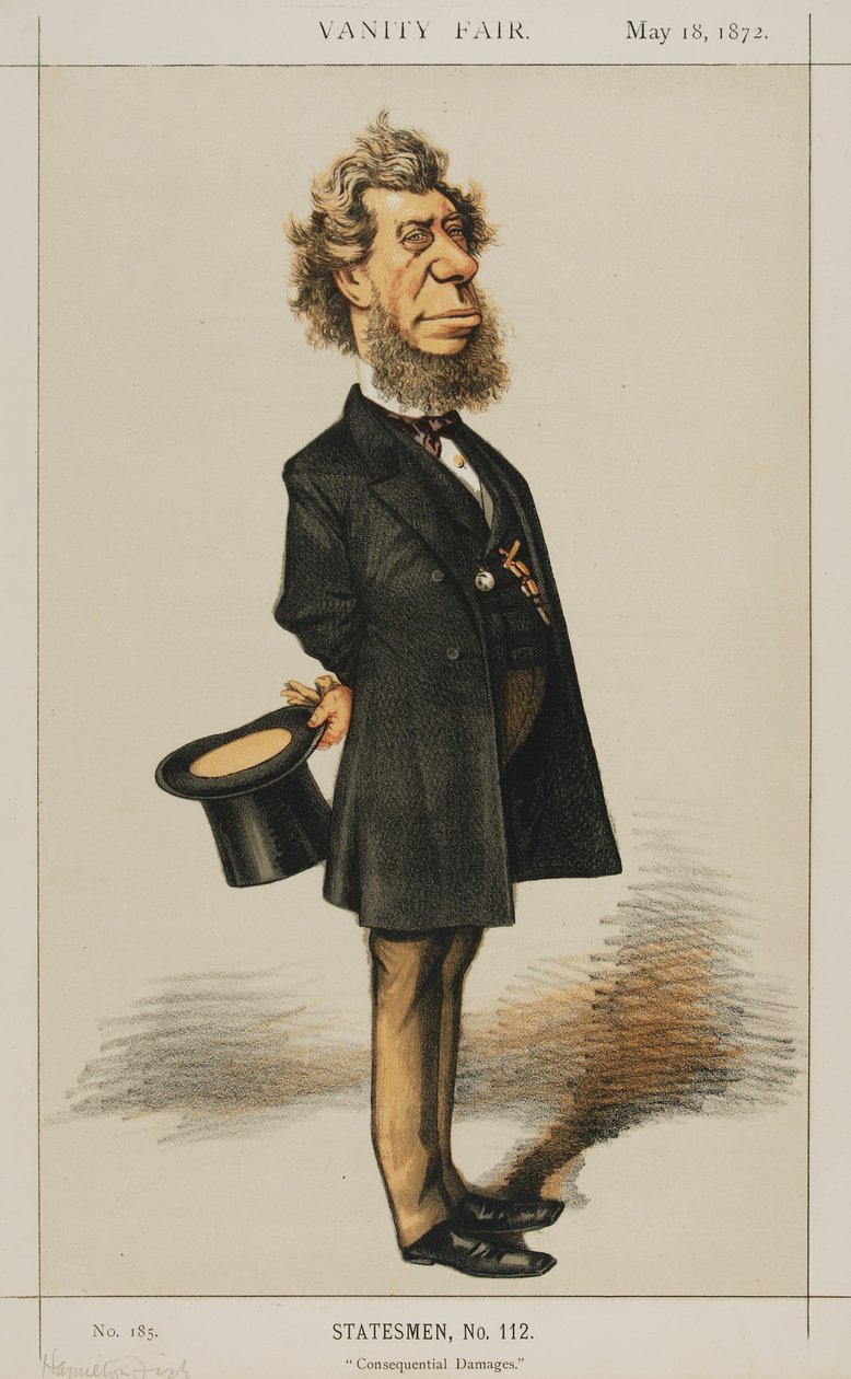 Hamilton Fish, Vanity Fair, 1872-05-18 by Thomas Nast