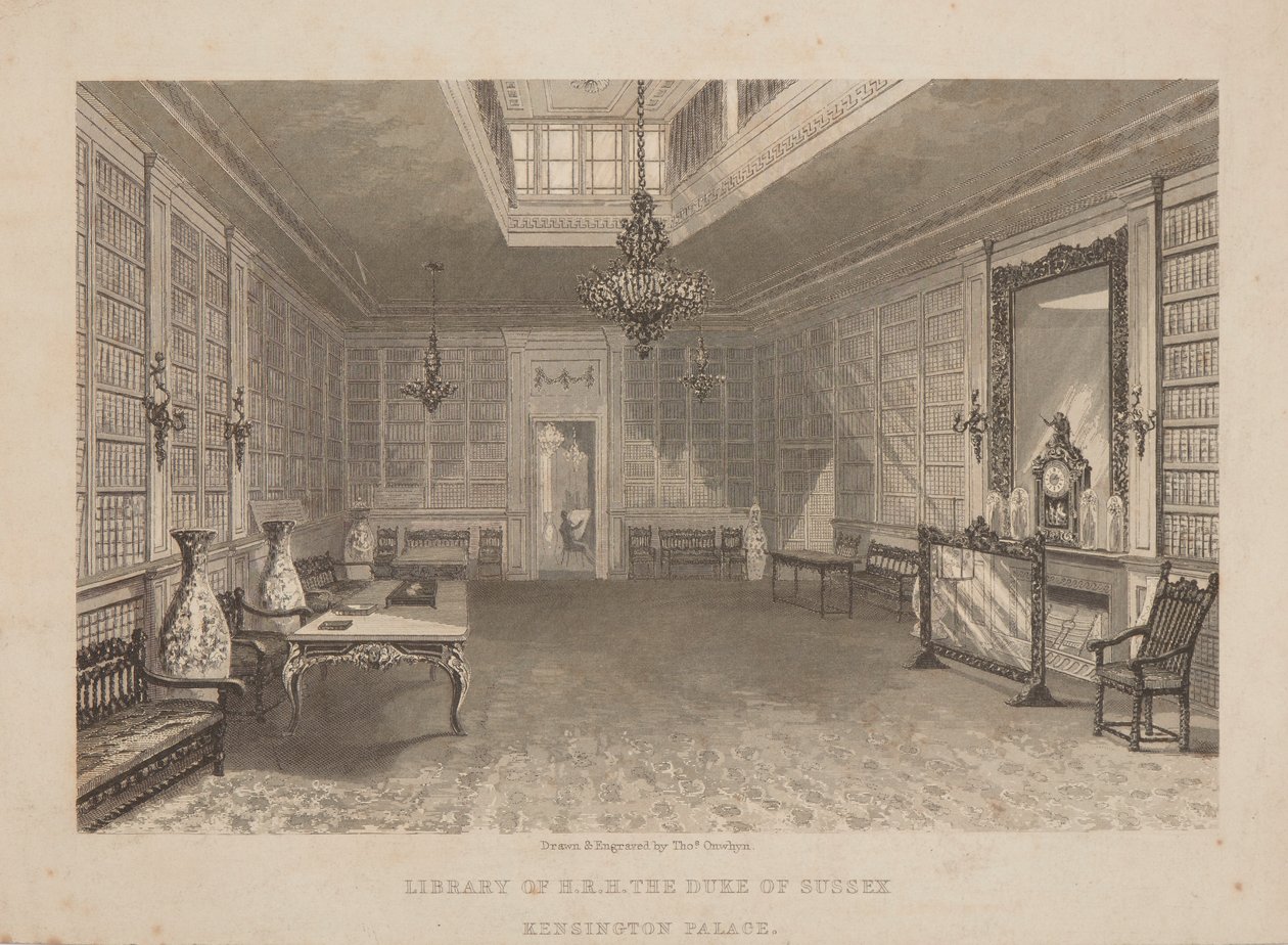 The Sussex Library by Thomas Onwhyn