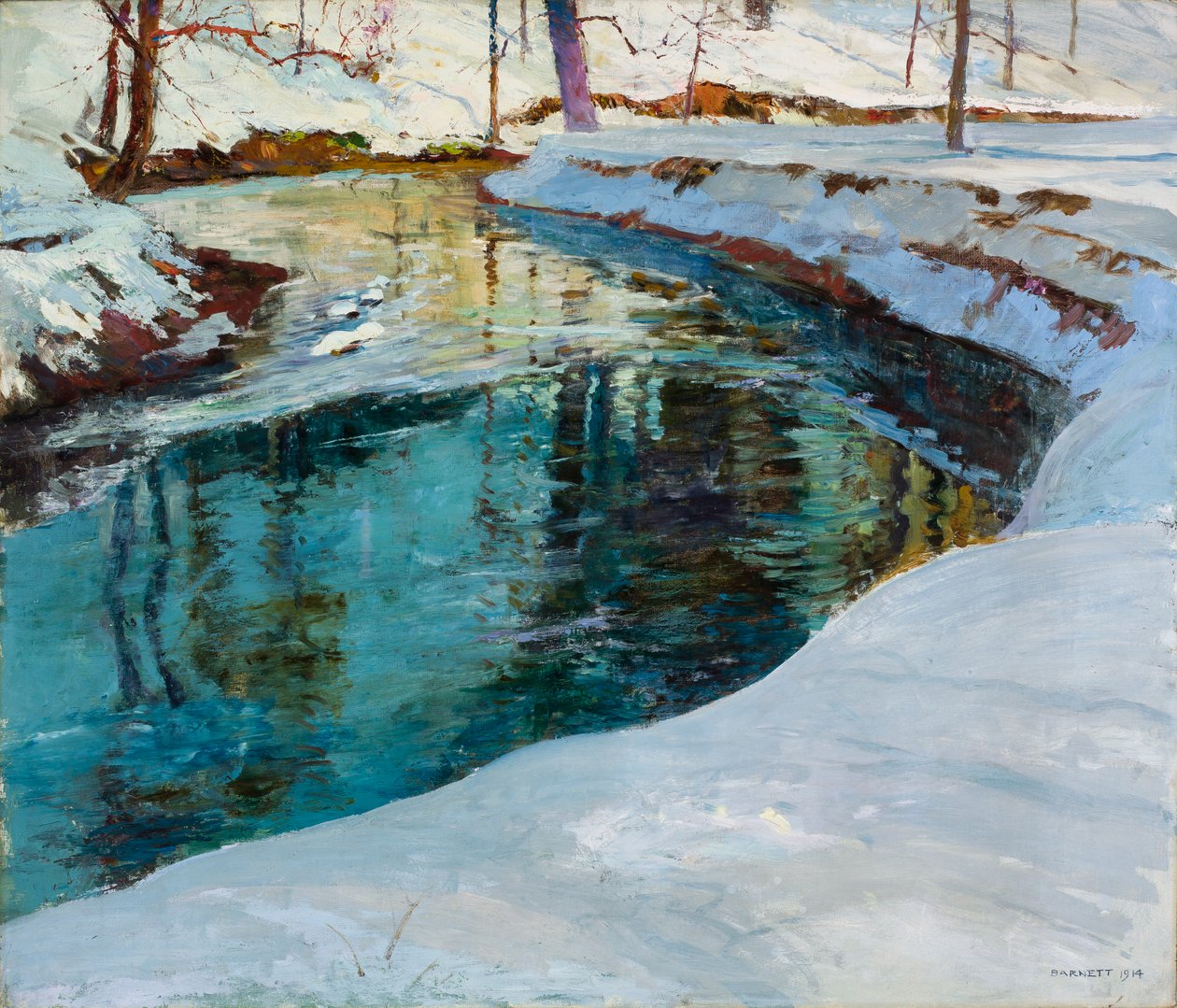 Close of a Winter Day by Thomas P. Barnett