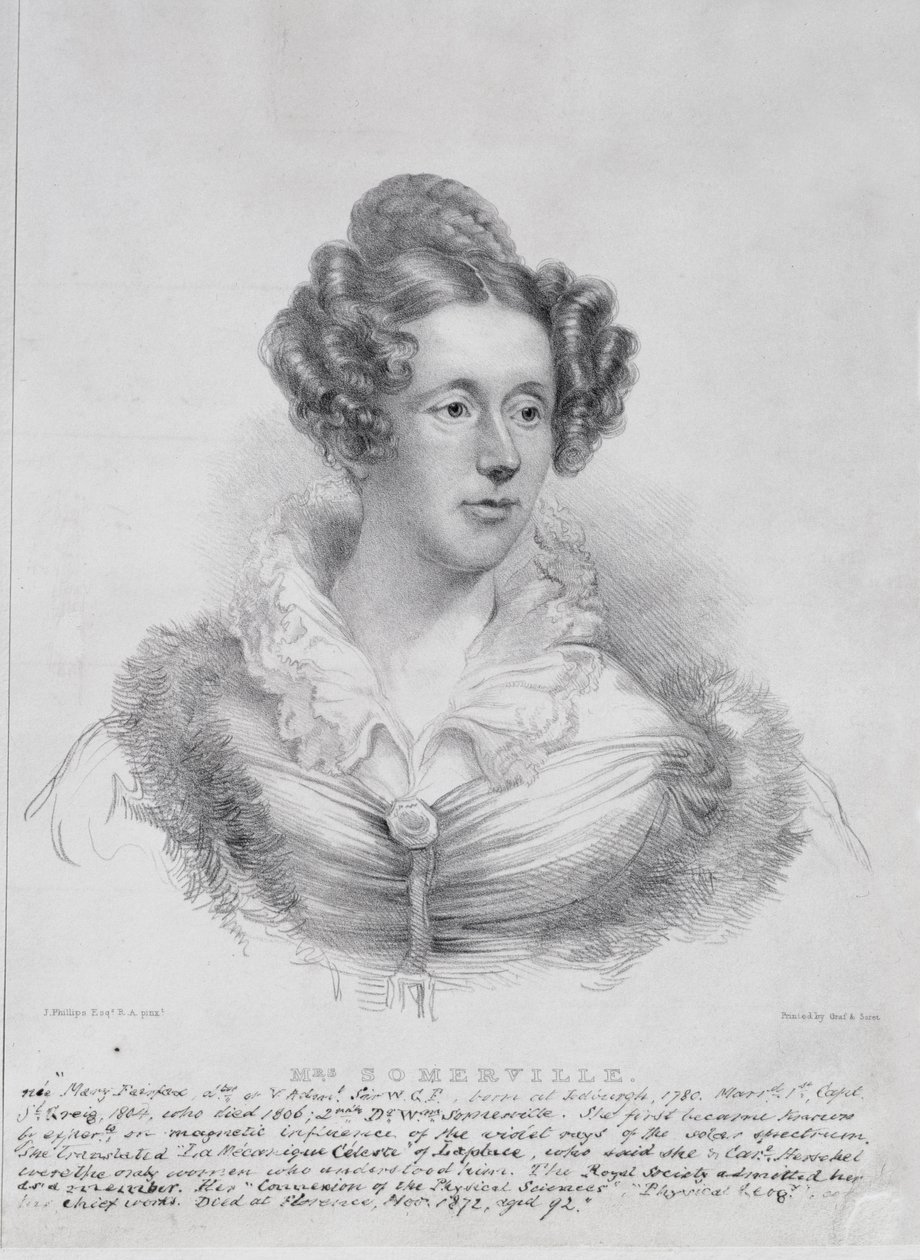 Mary Fairfax Greig Somerville (1780-1872) by Thomas Phillips