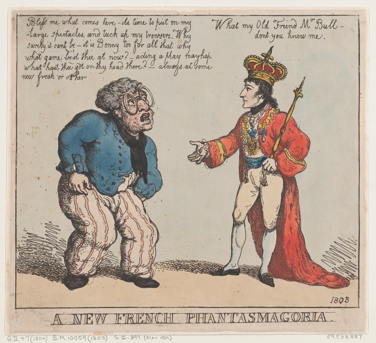 A New French Phantasmagoria by Thomas Rowlandson