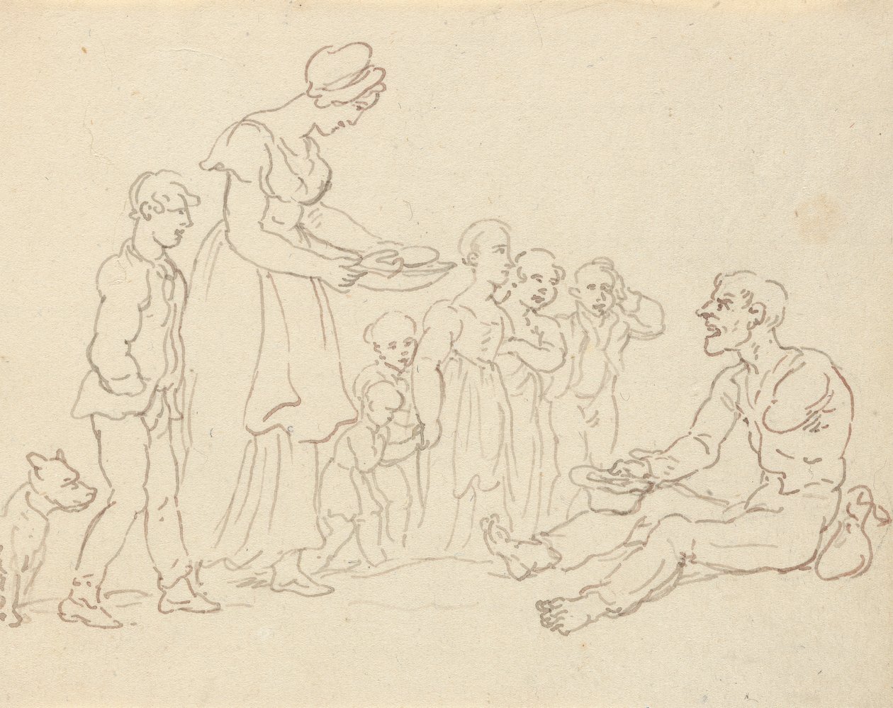 Album Drawing by Thomas Rowlandson