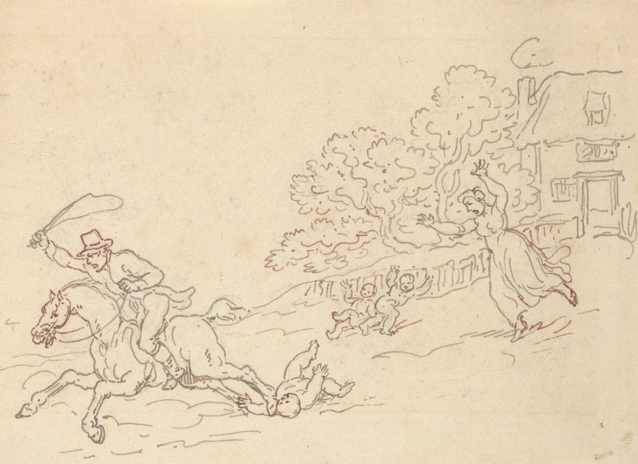Album Drawing by Thomas Rowlandson