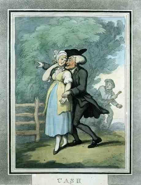 Cash by Thomas Rowlandson
