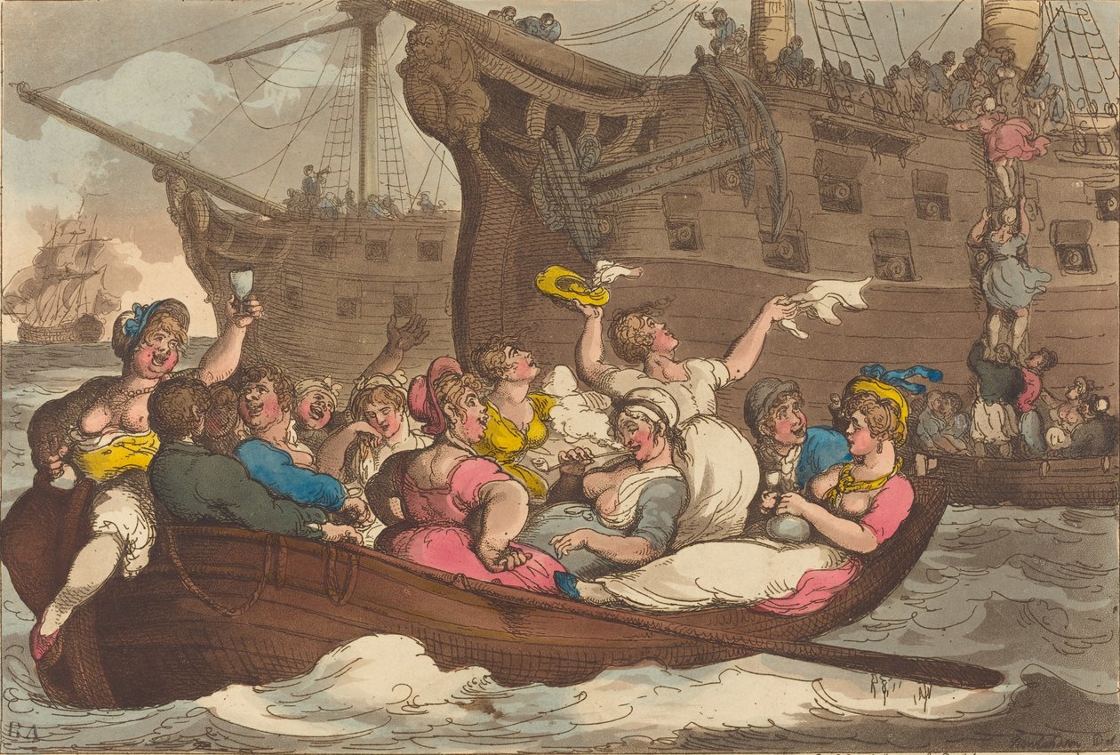 Cattle Not Insurable, published 1809 by Thomas Rowlandson