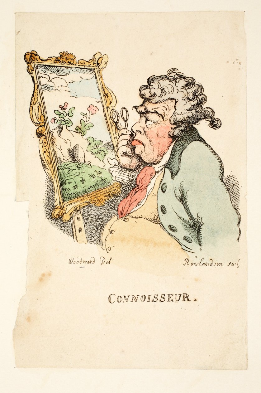 Connoisseur by Thomas Rowlandson