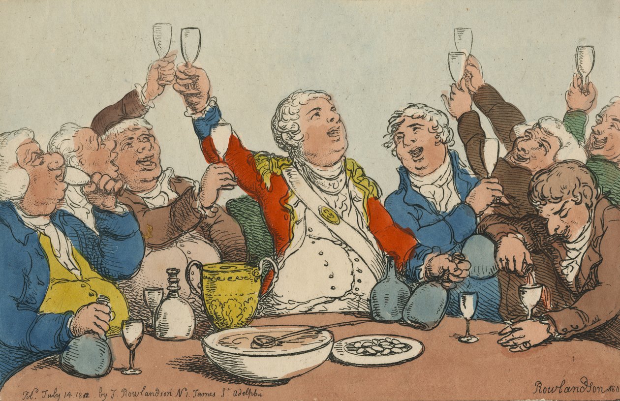Glow Worms by Thomas Rowlandson