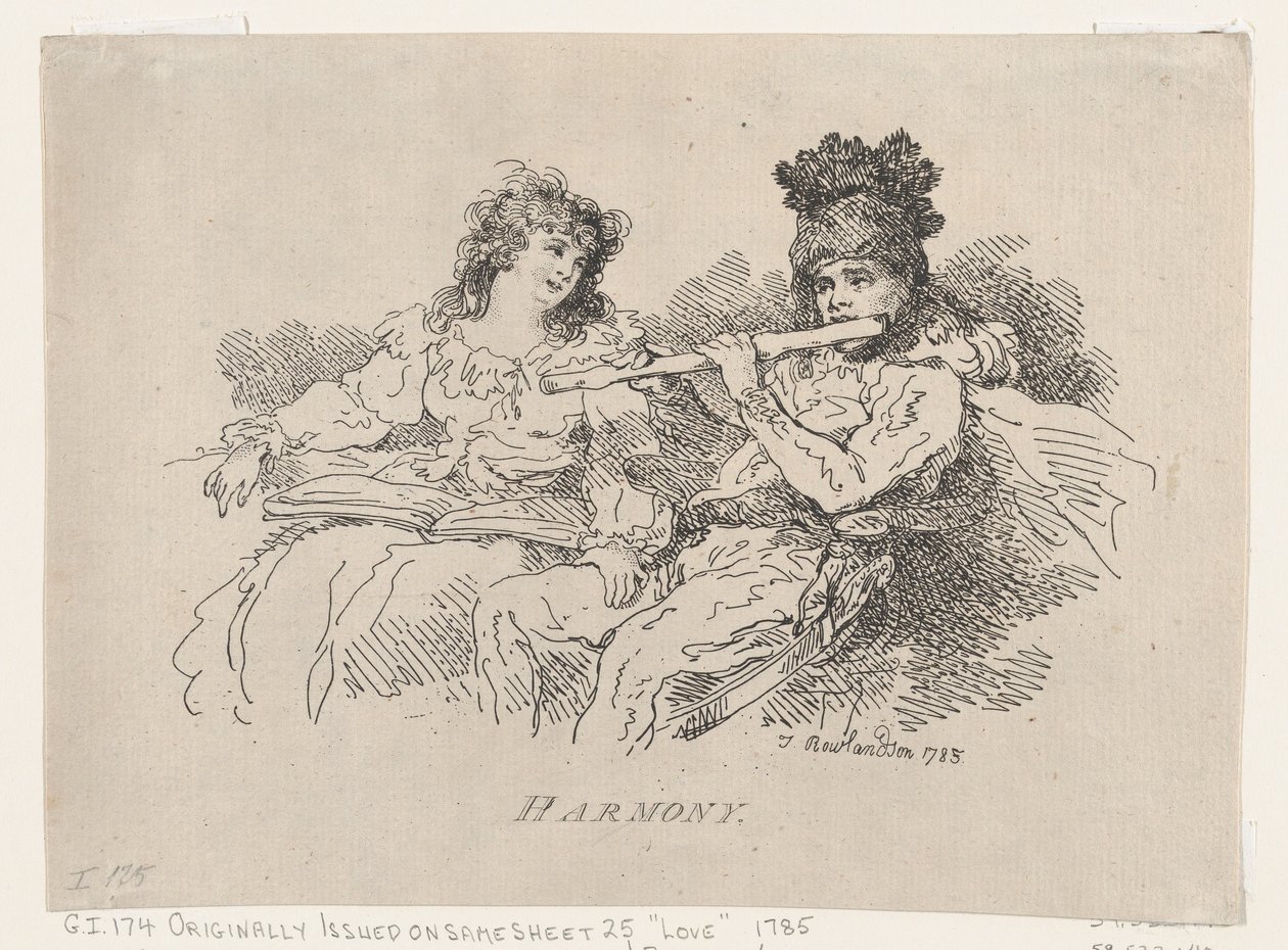 Harmony by Thomas Rowlandson