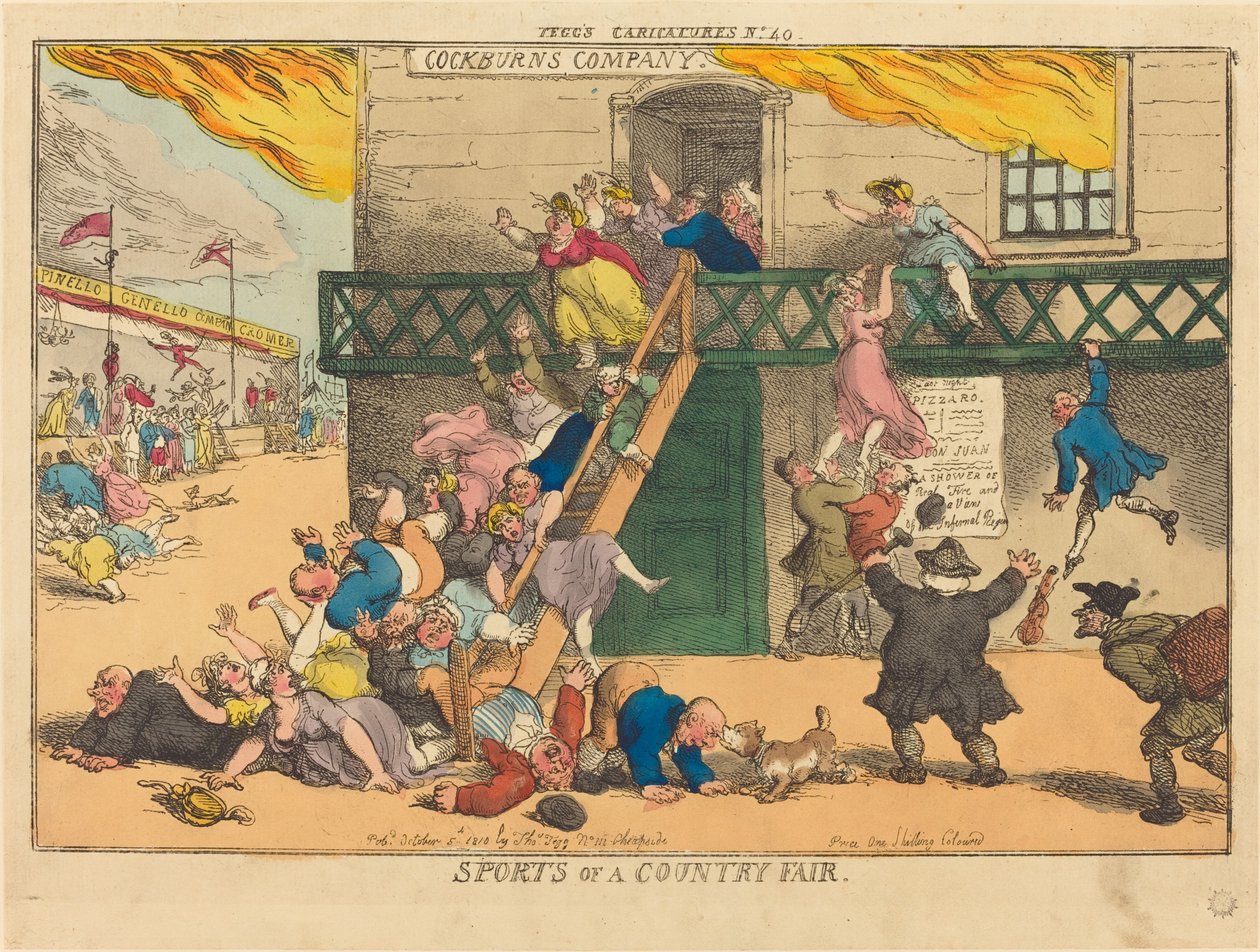 Sports of a Country Fair by Thomas Rowlandson
