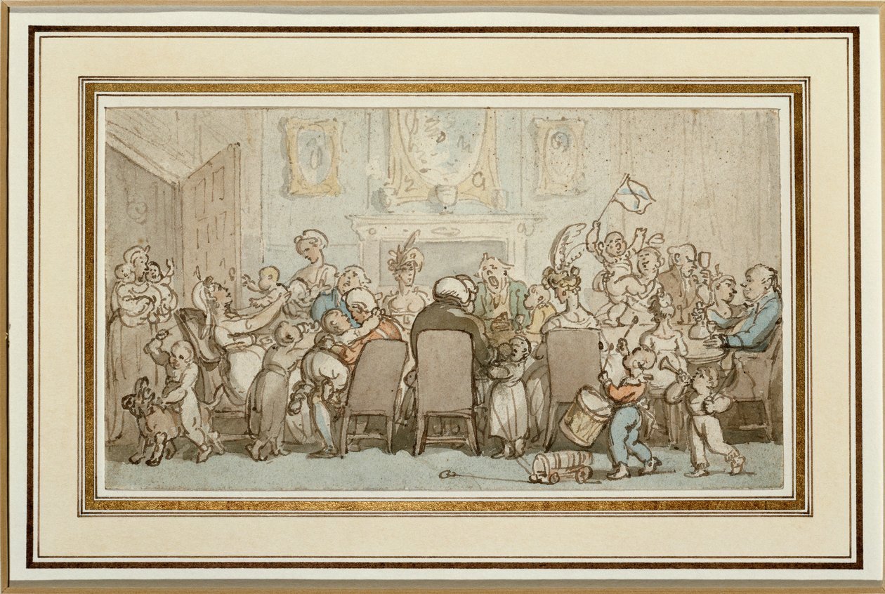 The Breedwell Family by Thomas Rowlandson