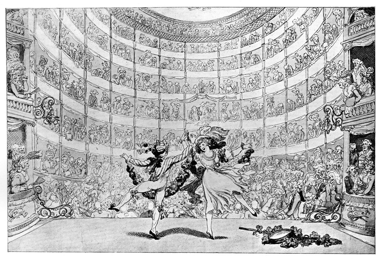 The Prospect before us, 1791 by Thomas Rowlandson