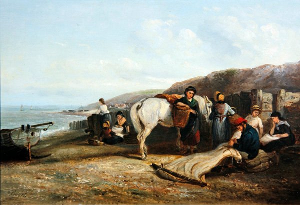 Mending the Nets by Thomas Smythe