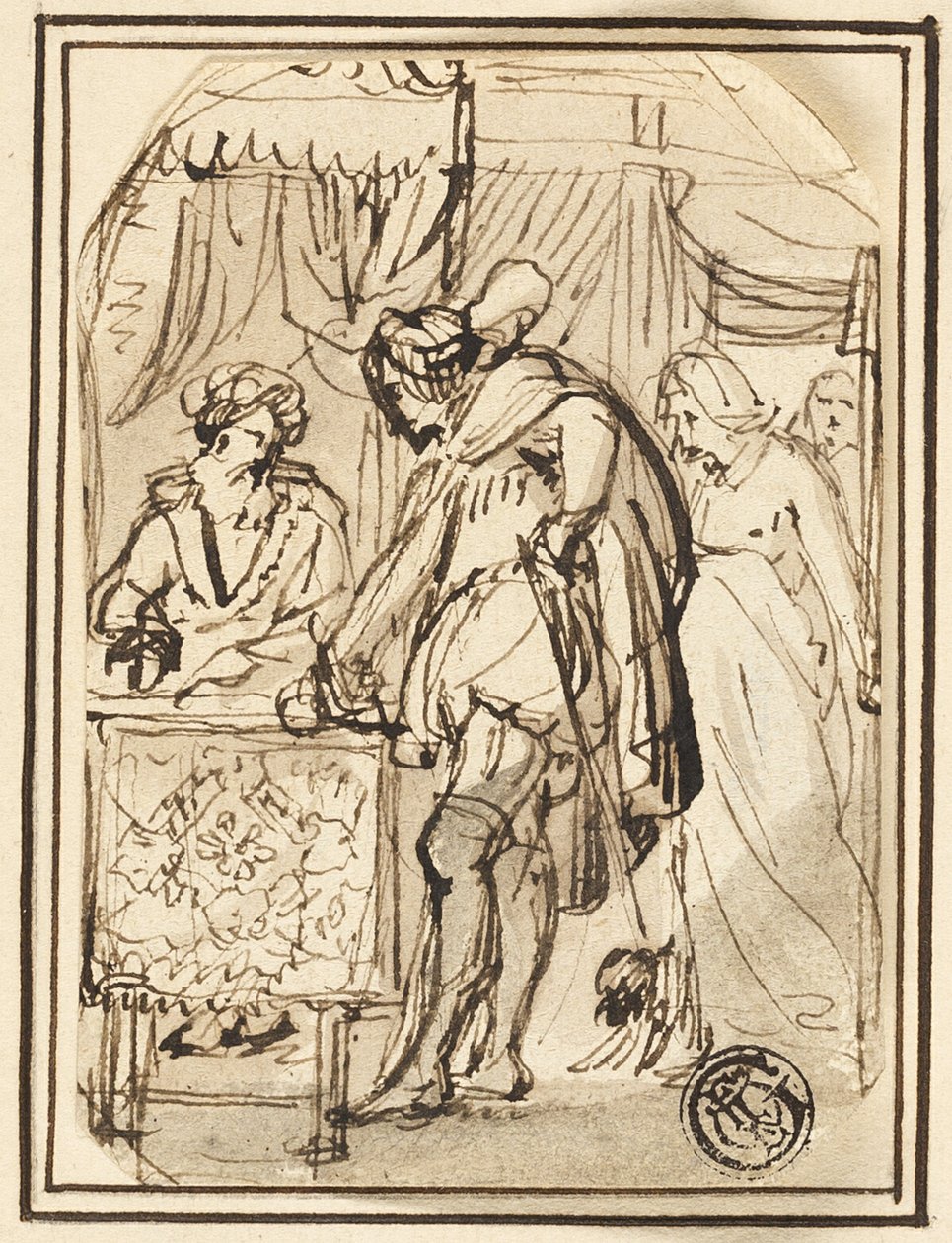 Young Man at Scribe