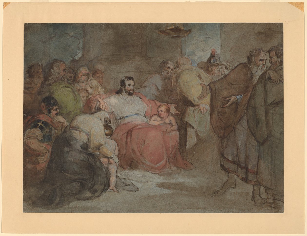 Suffer the Little Children by Thomas Sully