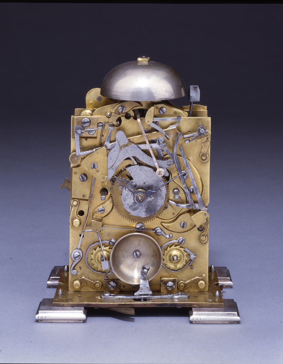 Miniature striking bracket clock, no.222, c.1695 by Thomas Tompion