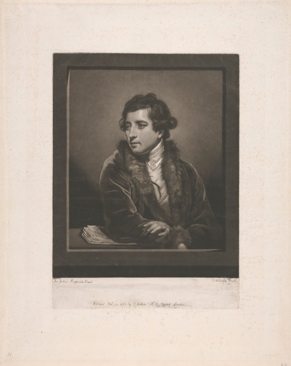 Francis Bartolozzi, R.A. by Thomas Watson