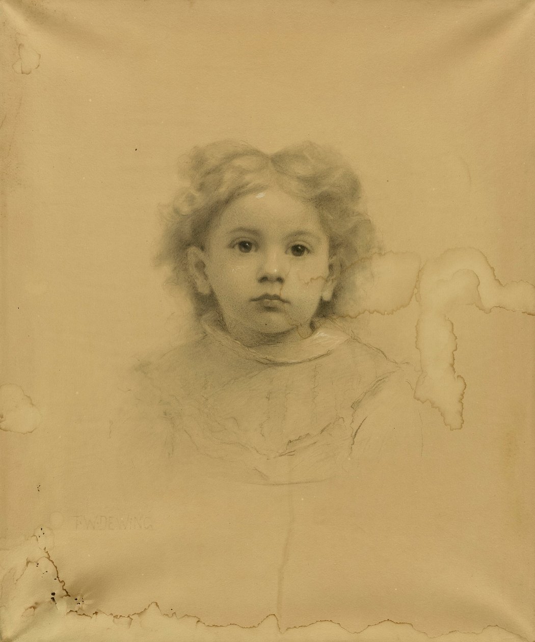 Portrait of Ethel D. Puffer by Thomas Wilmer Dewing