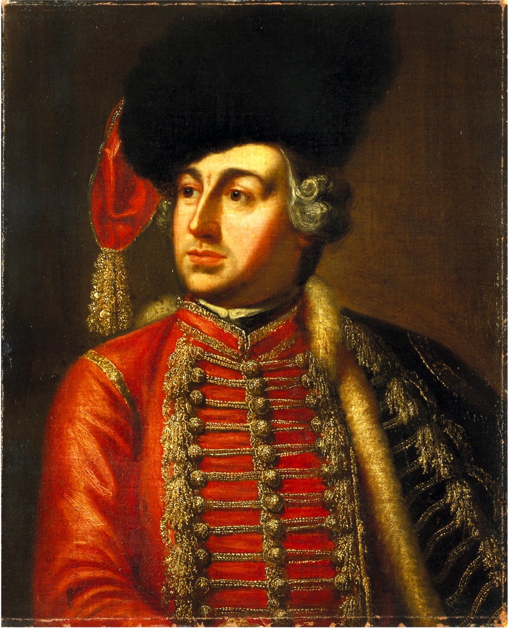 Portrait of David Garrick (1717-1779) by Thomas Worlidge