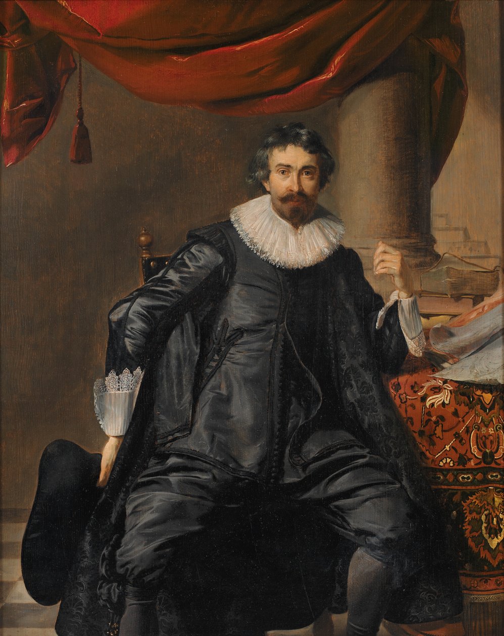 Portrait of a Man by Thomas de Keyser