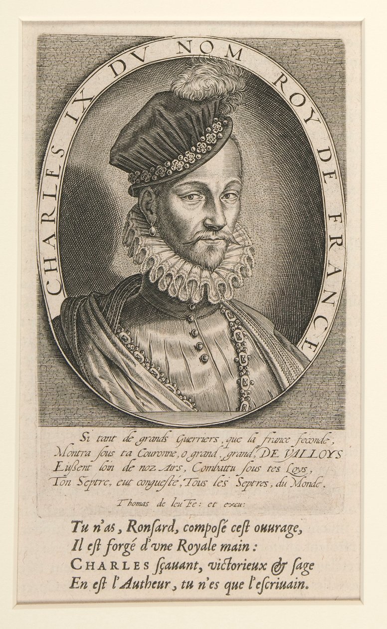 Charles IX, King of France by Thomas de Leu