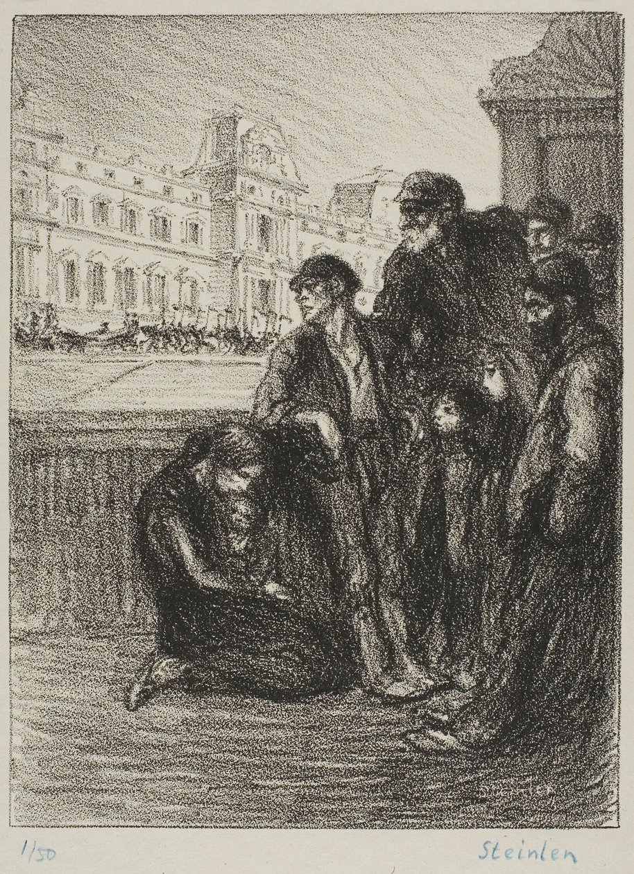 Misery and Splendor by Théophile Alexandre Pierre Steinlen