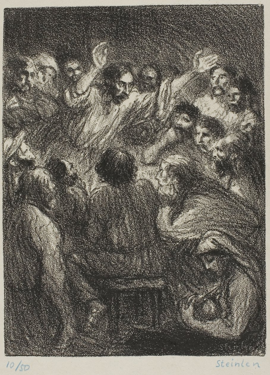 The Apostle by Théophile Alexandre Pierre Steinlen