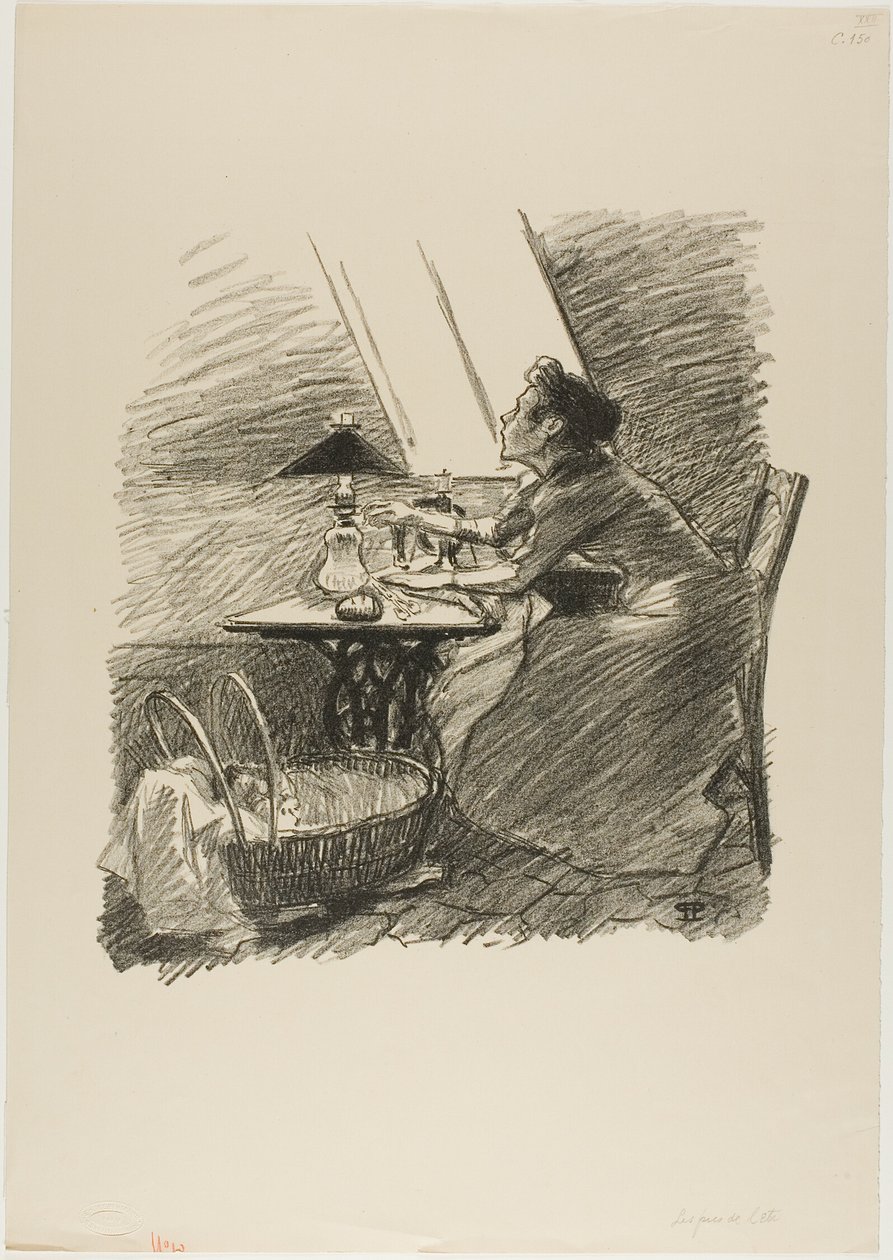 The Joys of Summer by Théophile Alexandre Pierre Steinlen