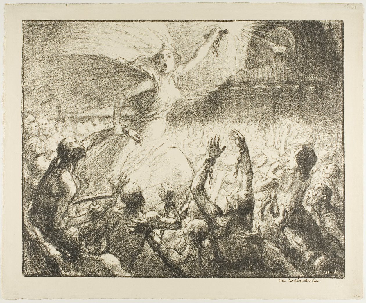 The Liberator by Théophile Alexandre Pierre Steinlen