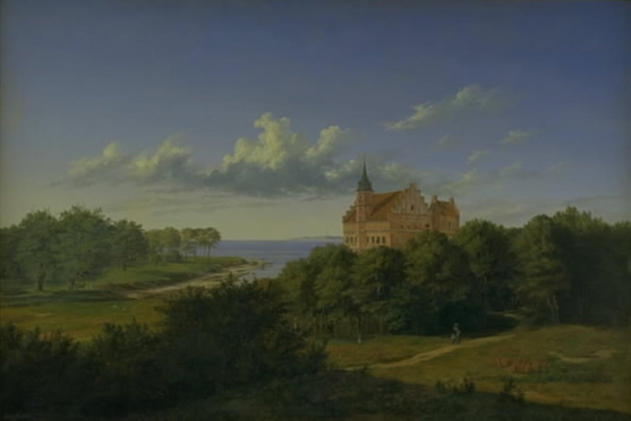 A Landscape with a Manor. Composition by Thorald Læssøe