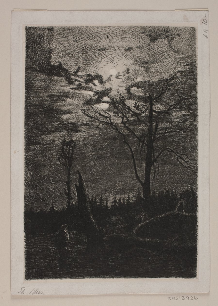Clearing. Evening by Thorvald Niss