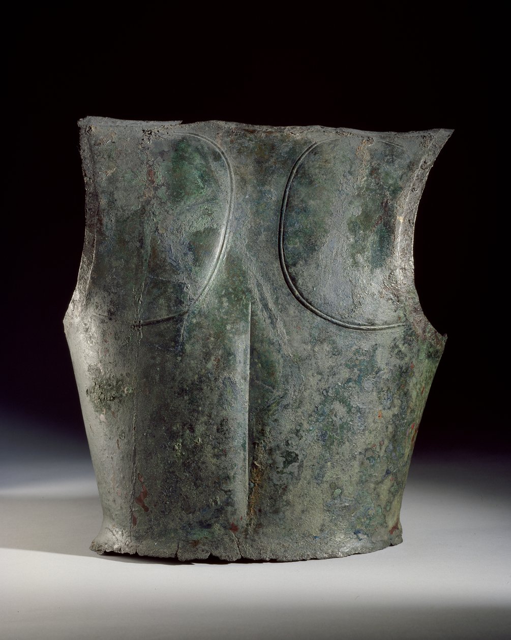 Backplate of a cuirass, found in the Dalboki Tomb by Thracian