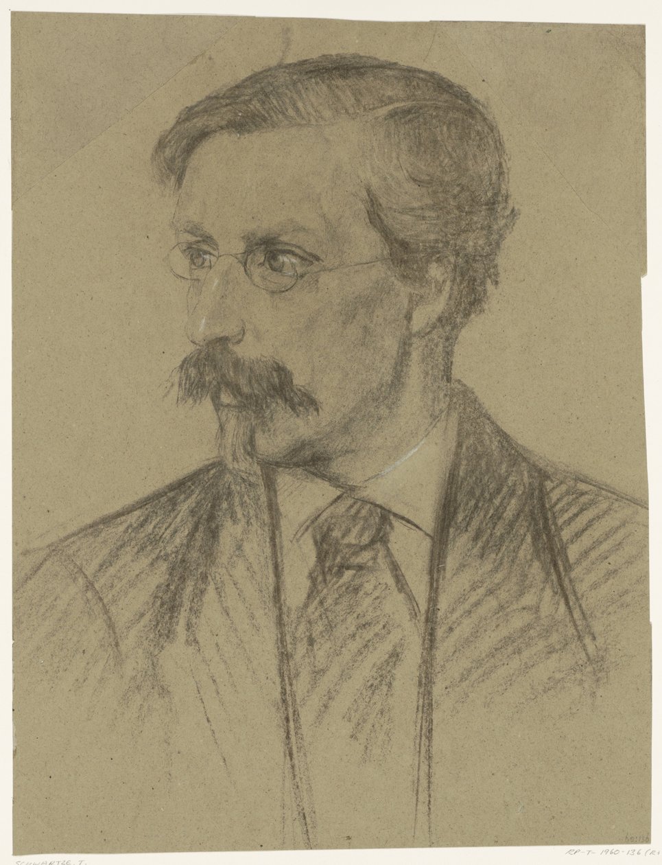 Portrait of Mr. Van Duyl by Thérèse Schwartze