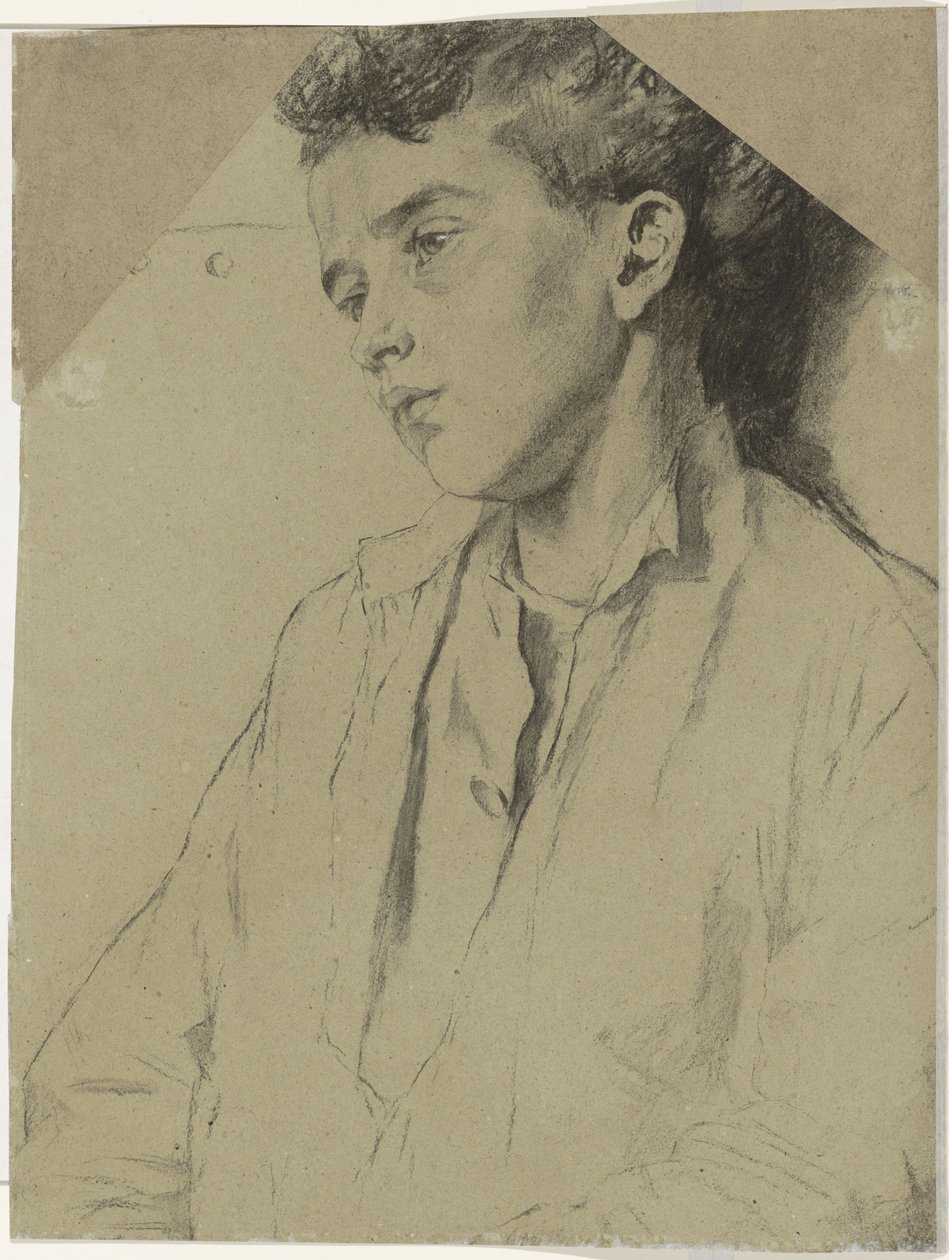 Portrait of a Boy by Thérèse Schwartze