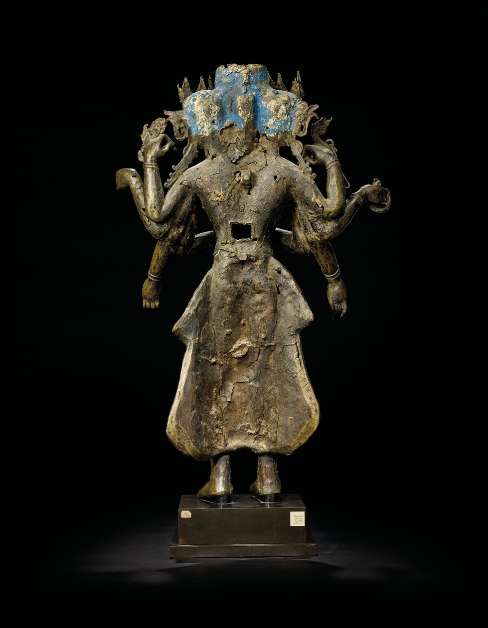 Ekadashalokeshvara Statue by Tibetan School
