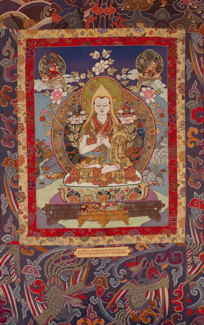 Tsong Khapa by Tibetan School