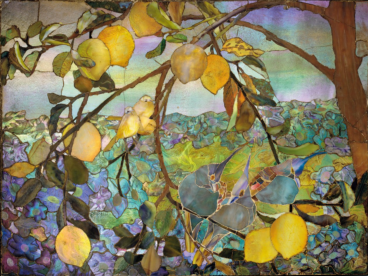 Favrile Mosaic Panel by Tiffany Studios