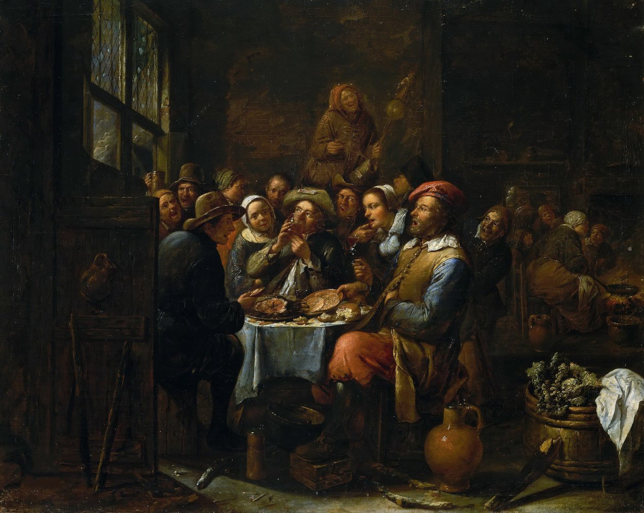 Interior of a Tavern by Tilborgh