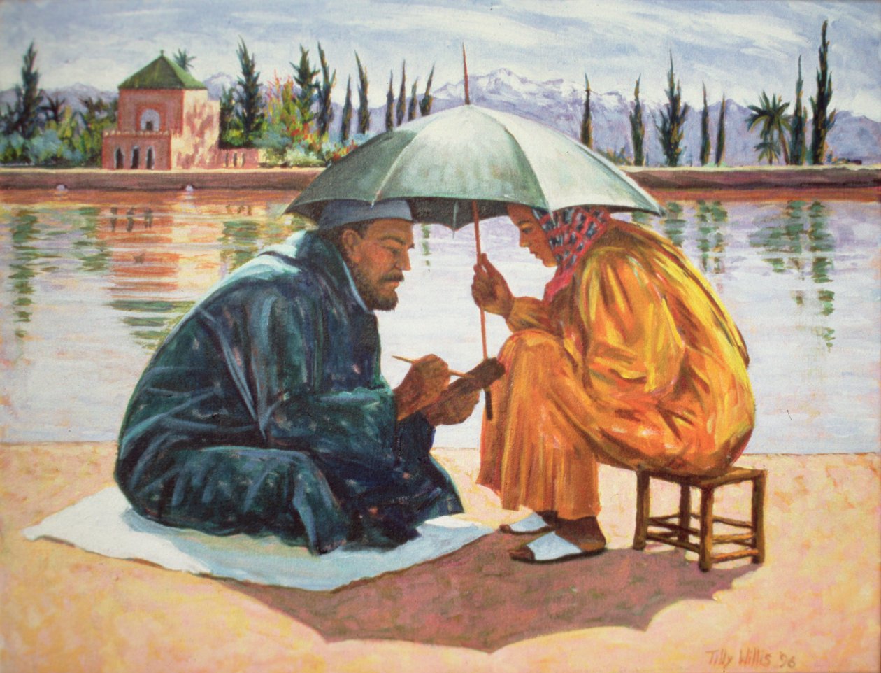 The Scribe, Morocco by Tilly Willis