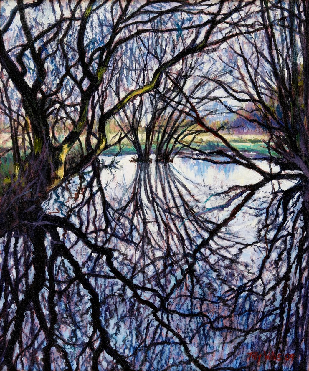 Pond Reflections, 2009 by Tilly Willis