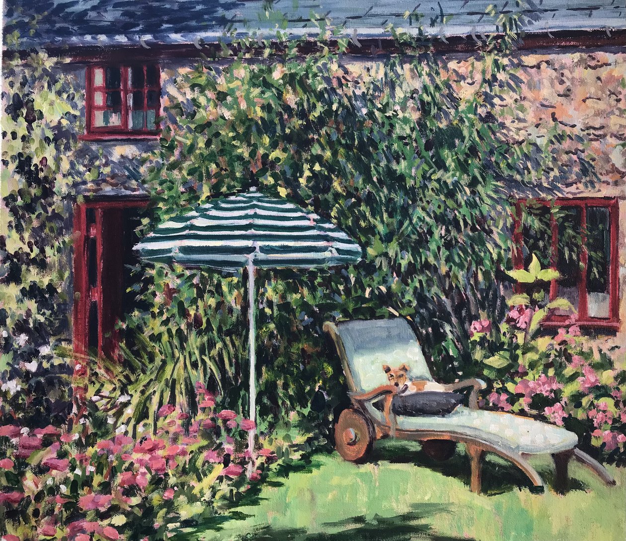 Under the Parasol, 2021 by Tilly Willis
