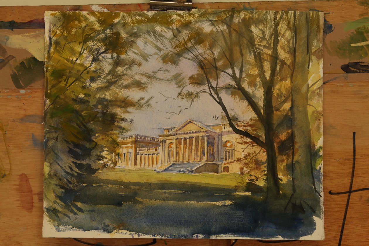 Stowe, South Front by Tim Scott Bolton