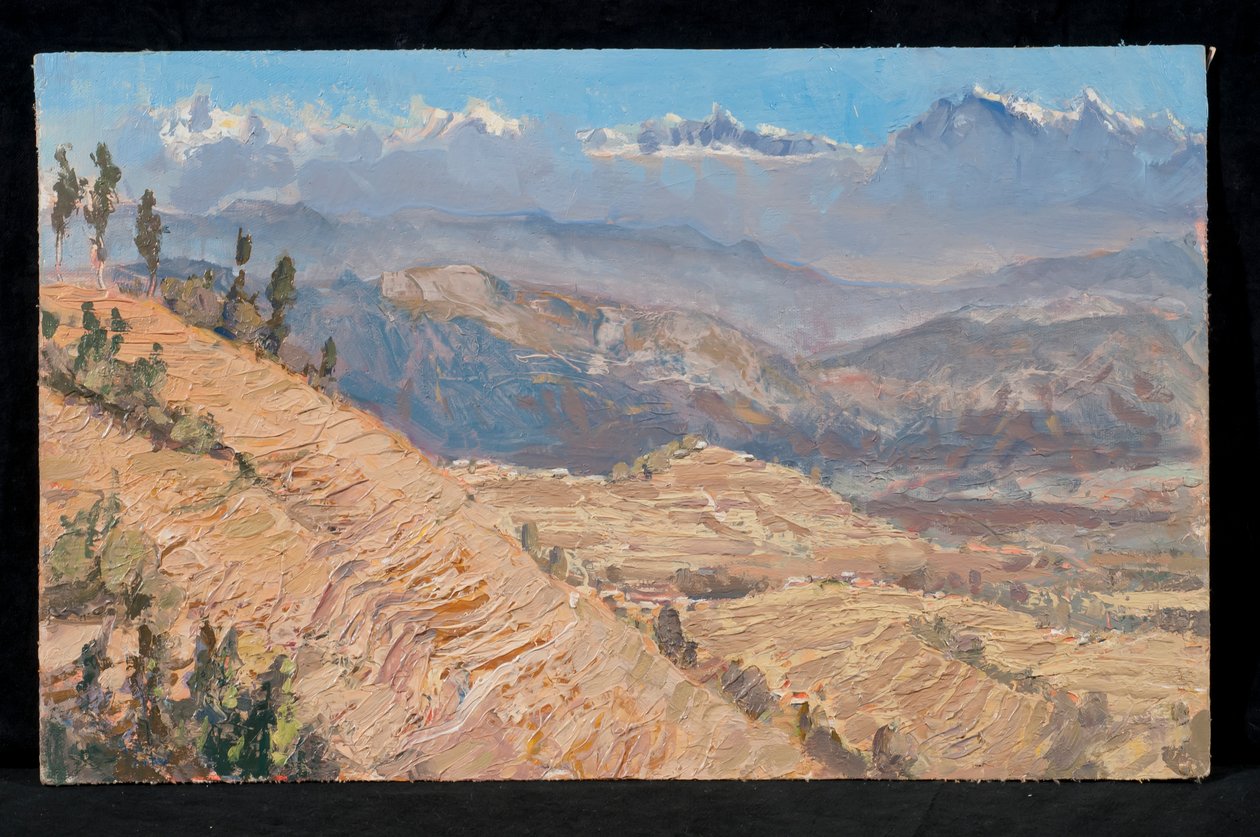 Terraces Dhulikel, Nepal by Tim Scott Bolton