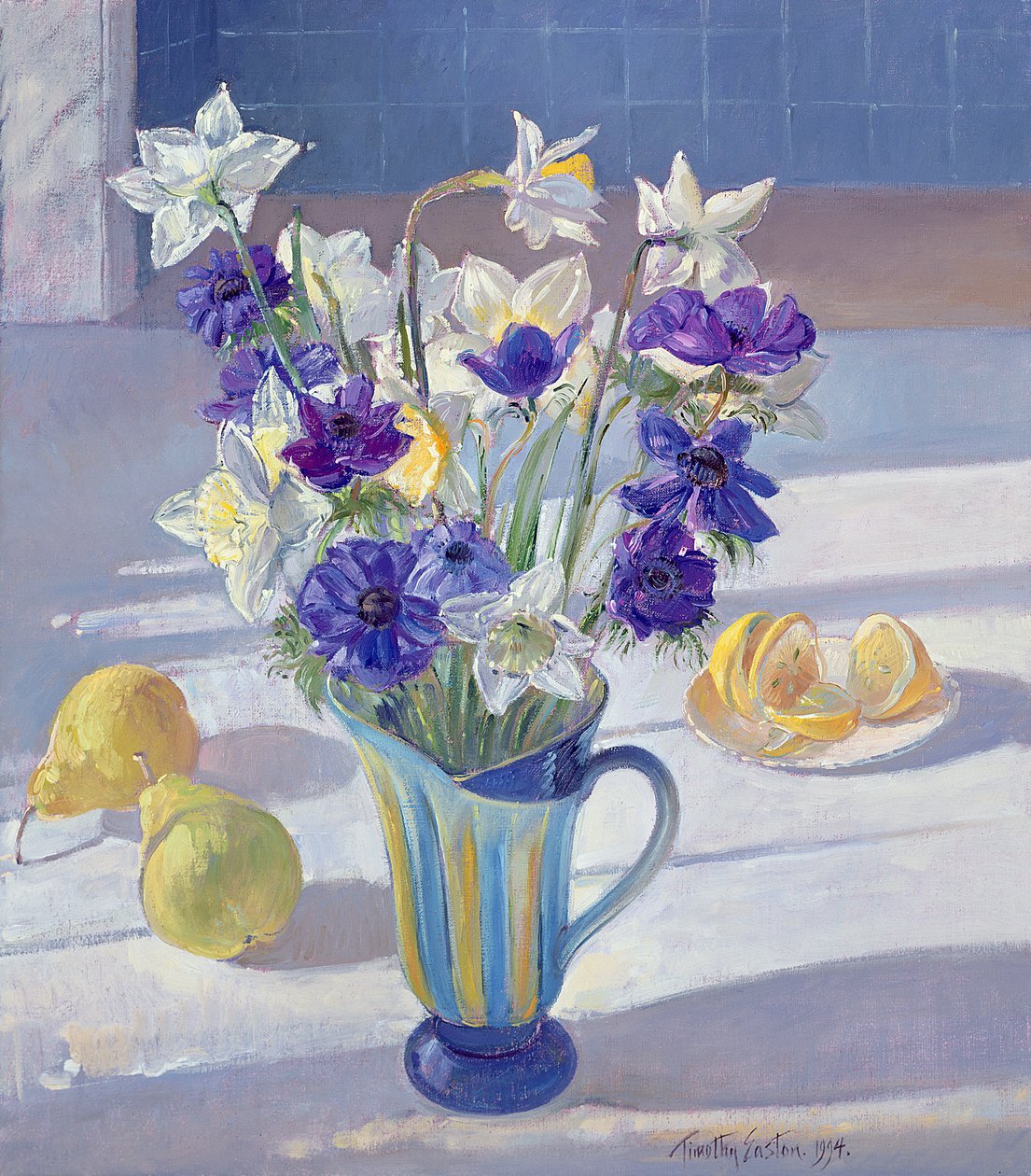Spring Flowers and Lemons by Timothy Easton