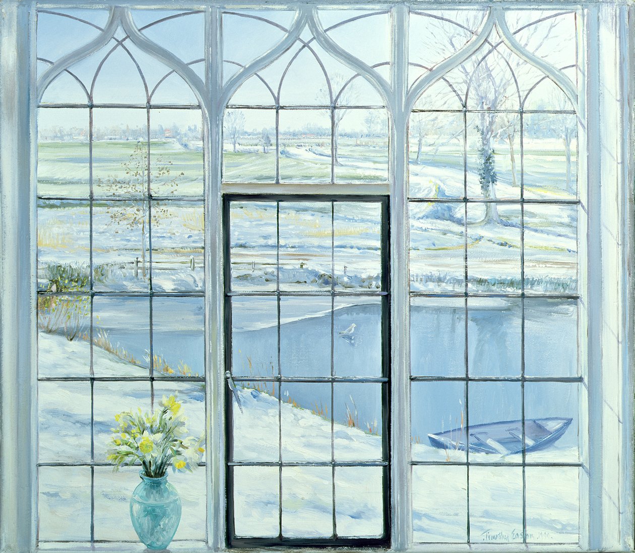 Winter Triptych, 1990 by Timothy Easton