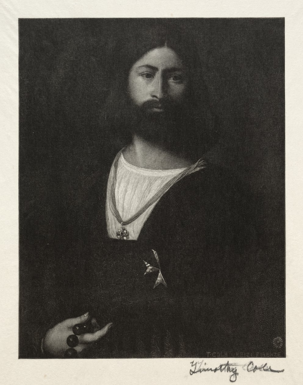 Old Italian Masters: Knight of Malta by Timothy Cole