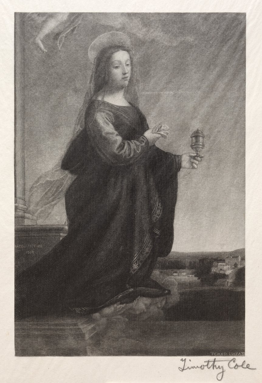 Old Italian Masters: Mary Magdalen by Timothy Cole
